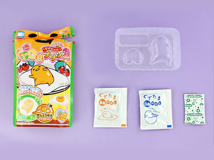 Heart Gudetama Pudding DIY Kit