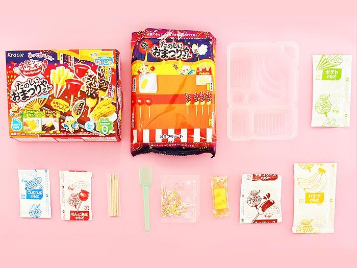 Popin' Cookin' Tanoshii Omatsuriyasan DIY Candy Kit