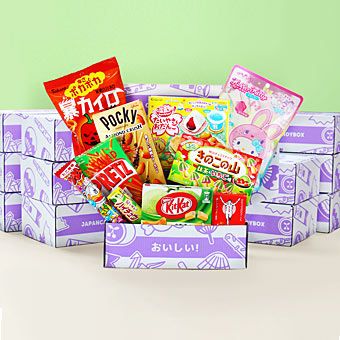 Asian Japanese Snack Box, Candy rice crackers chocolate choose from 10-100  ct