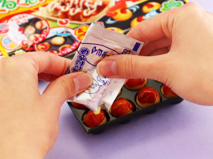 Popin' Cookin' Kuru Kuru Takoyaki DIY Candy