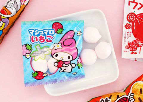 Sanrio Characters Strawberry Marshmallows