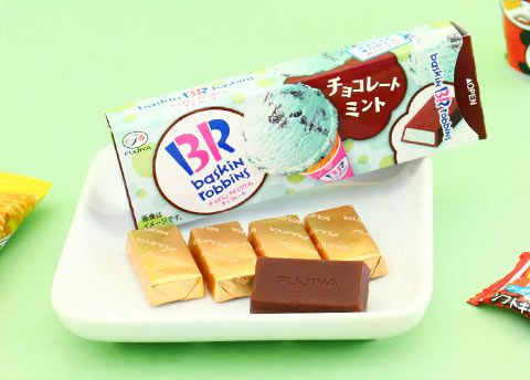 Fujiya Baskin Robbins Mint Chocolate