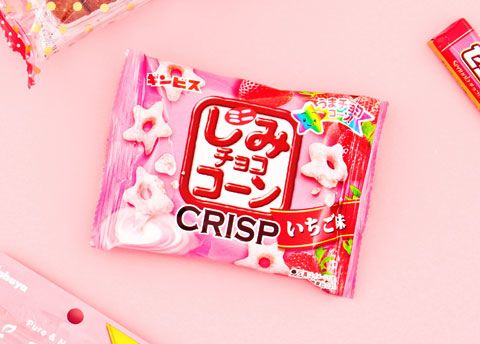 Shimi Crisp Strawberry Corn Stars