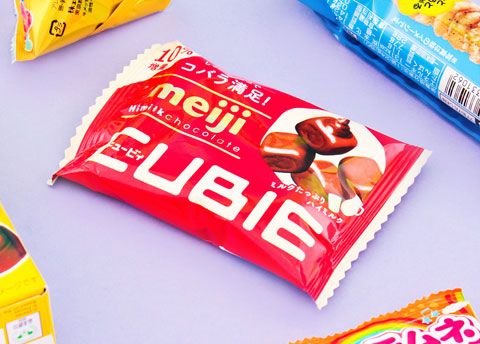 Meiji Hi-Milk Chocolate Cubie