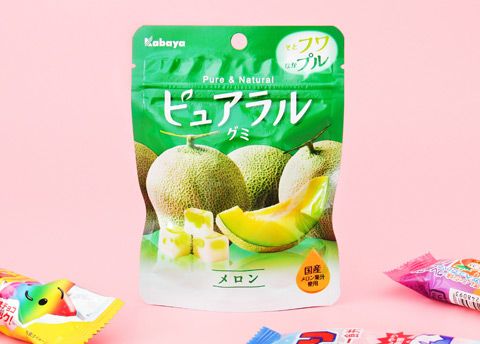 Kabaya Pure & Natural Melon Gummies