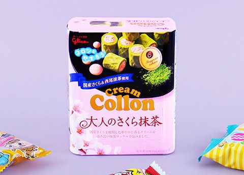 Cream Collon Sakura & Matcha Biscuit Rolls