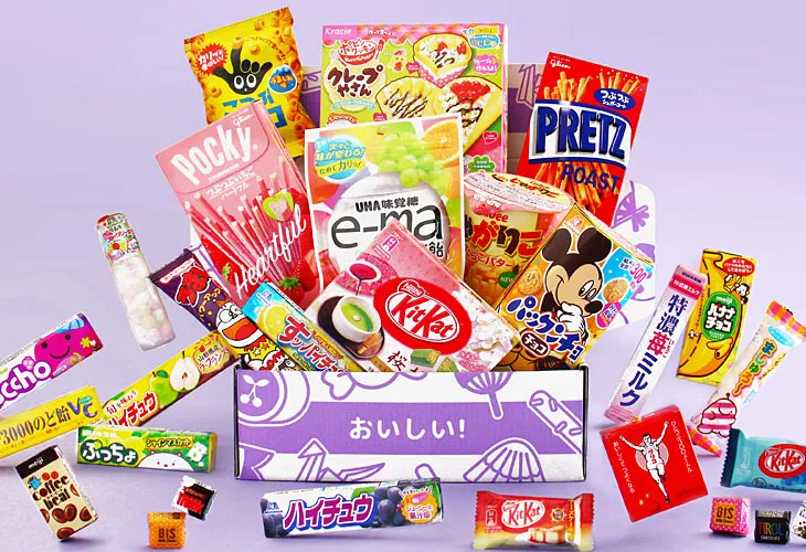 Monthly Japanese snack box