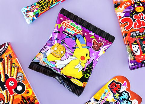 Halloween Pokémon Choco Corn Puff Snacks