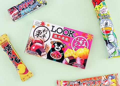 LOOK Kumamon Chestnut & Sweet Potato Chocolate