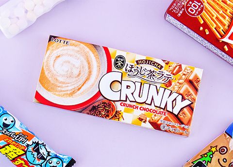 Crunky Hojicha Latte Chocolate Bar