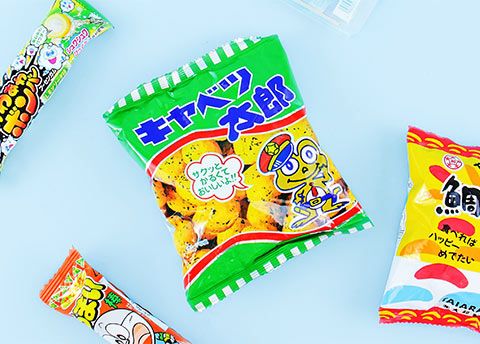 Kyabetsu Taro Corn Snacks