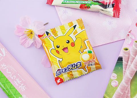 Pokémon Ramune Fruit Soda Candy