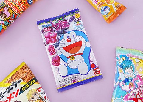 Doraemon Grape Gummy Candy