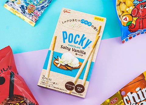 Pocky Chocolate Salty Vanilla Biscuit Sticks