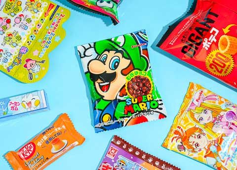 Super Mario 3D World Choco-Coated Snacks