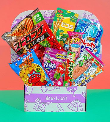 Box de bonbons japonais Kyandi Box  Bonbon japonais, Friandises,  Nourriture japonaise
