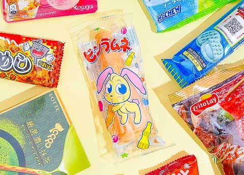Okada Mini Ramune Bottle Candy