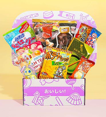 Deluxe Japanese Snack Box 30 Counts Individual Wrapped E